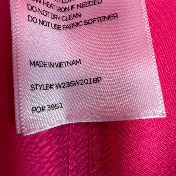 FIGS Technical Collection Pink Scrub Jogger Pants Petite XS W23SW2018P Neon Draw - Picture 2 of 4